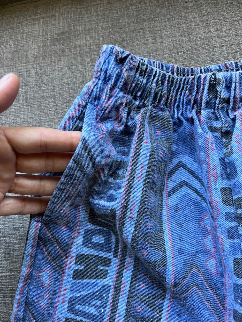 Vintage 90's Kids Speed Wear 100% Cotton Shorts M - Picture 2 of 4
